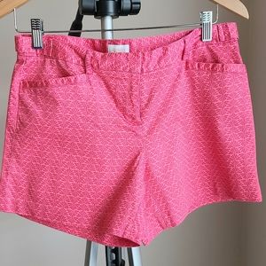 Laundry by Shelli Segal shorts, size 4, Pink